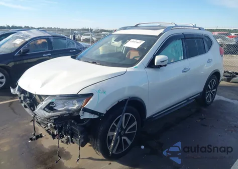 2018 Nissan Rogue Sl z USA, uszkodzony, nr VIN JN8AT2MT2JW489211